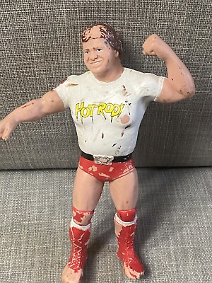 #ad Rowdy Roddy Piper 1984 WWF LJN 8quot; Rubber Action Figure WWE Hot Rod Titan Sports $9.95