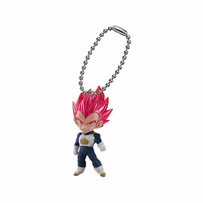 Dragon Ball Z Super Burst Anime Mascot PVC Keychain Figure SSG Vegeta Red@29479 $11.95