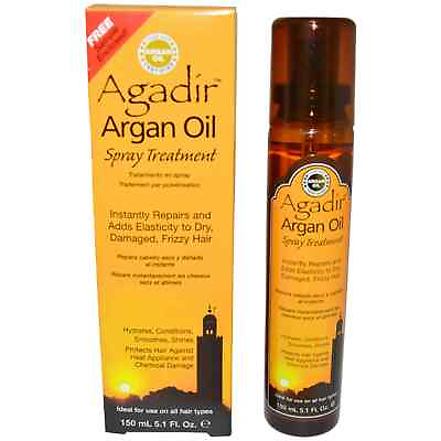 #ad Argan Oil Spray Treatment by Agadir for Unisex 5.1 oz Treatment $16.30