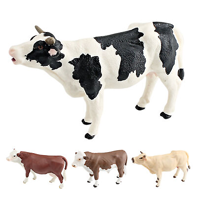 #ad Farm Animal Toy Garden Miniatures Cattle Figure $16.09
