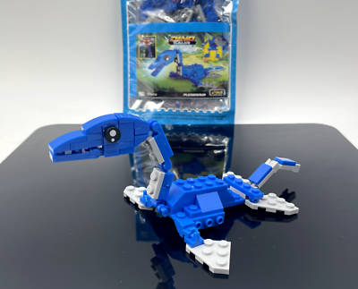 #ad Transformers Dinosaur Building Blocks Toys Plesiosaur DIY Blocks Kid Gift 55 PCS $8.18