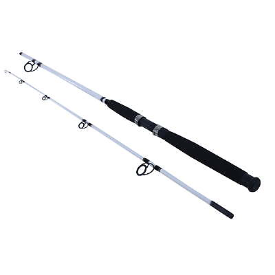 #ad Berkley 8’ Big Game Spinning Rod Two Piece Surf Rod 12 30LB LINE RATING Fishing $28.99