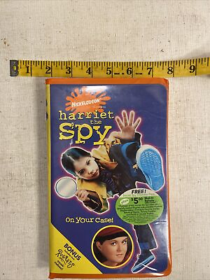 #ad Harriet the Spy VHS 1997 Clamshell Nickelodeon Michelle Trachtenberg $5.00