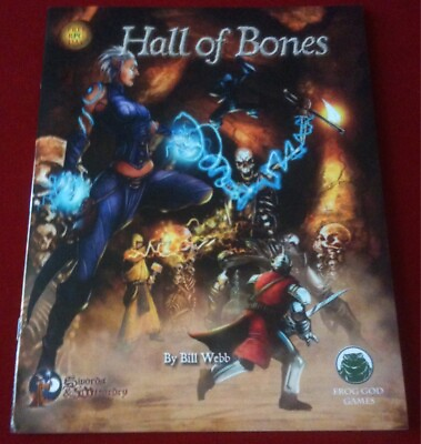 #ad Hall Of Bones 2013 Free RPG Day Exclusive Module By Bill Webb $34.50