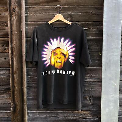 #ad Soundgarden T Shirt 1994 Black Hole Sun 90#x27;s Tour Concert Rock PN2966 $23.99