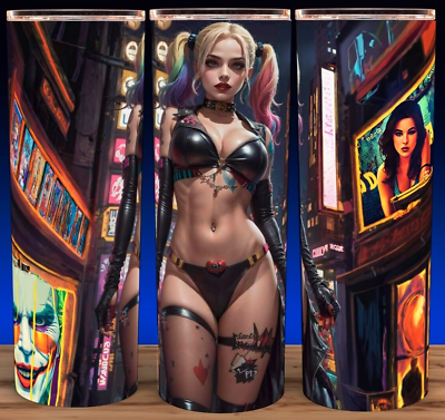 #ad Harley Quinn Sexy Comic Book Girl Cup Mug Tumbler $19.95