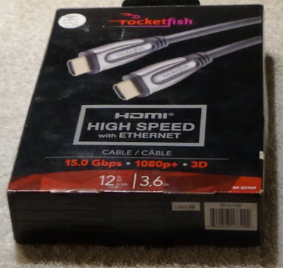 #ad HDMI HIGH SPEED With Ethernet 15. Gbps 1080p 3D $15.00