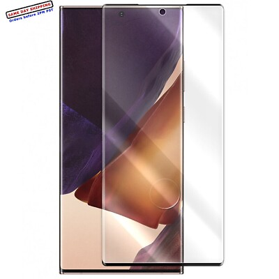 #ad Fingerprint Full 3D Screen Protector for Samsung Galaxy Note20 Ultra 5G SM N986U $13.42