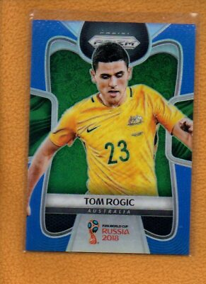 #ad Tom Rogic 2018 Panini Prizm World Cup Prizms Blue #269 199 Australia $14.99