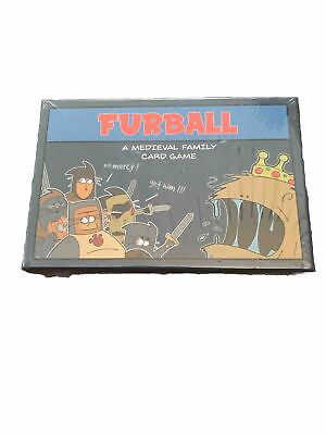 #ad New Furball A Fun Medieval Family Card Game. 2 5 Players age 7 Adults. Nib. $6.29
