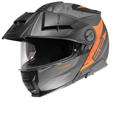 #ad Schuberth E2 Explorer Black Orange Modular Helmet New Fast Shipping $626.09