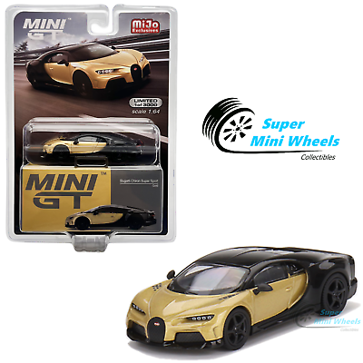 #ad Mini GT 1:64 Bugatti Chiron Super Sport Gold #513 $14.99