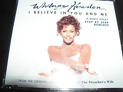 #ad Whitney Houston I believe In You amp; Me Step By Step Remixes Australian CD Singl AU $14.07