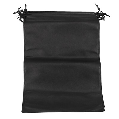 #ad 3X 8 Pcs Shoes Bag Cover Shoes Black dust Storage Portable Bags for4367 AU $29.99