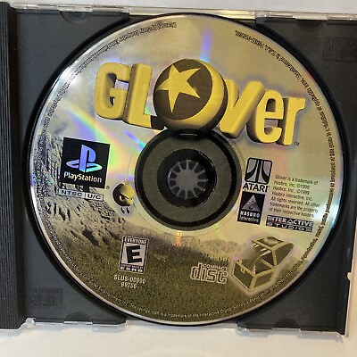 #ad Glover PlayStation 1 PS1 Disc Only VERY GOOD CONDITION $14.99
