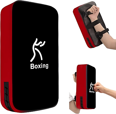 #ad Karate Taekwondo Boxing Pad Soft Adjustable Kicking Punching Shield Durable Trai $34.99