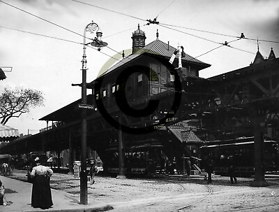 #ad Northampton station from Northampton Street May © 1901 Boston MA $12.99