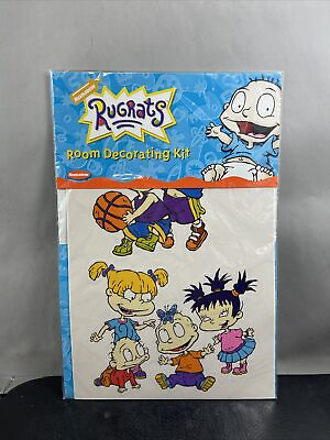 #ad #ad Nickelodeon Jr Room Decorating Kit Stickers amp; Paint Stamps Rugrats $29.95