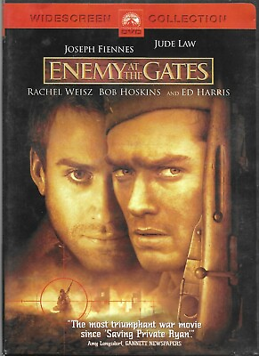 #ad Enemy at the Gates DVD 2001 Widescreen NEW $5.49