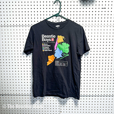 #ad Beastie Boys Five Burroughs Rap Music Shirt Size Medium $16.00