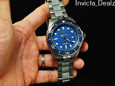 #ad Very Rare Invicta 47mm Grand Diver Automatic Full Carbon Fiber Titanium Watch $244.99