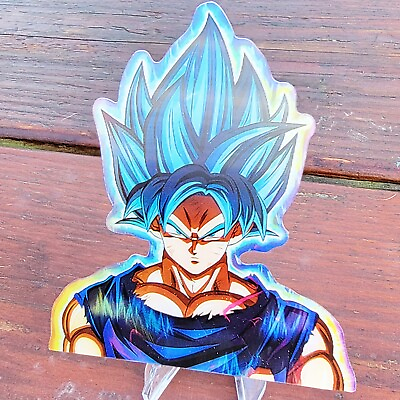 Dragon Ball Super Ultra Instinct Goku Anime 3D Lenticular Motion Sticker Decal $7.99
