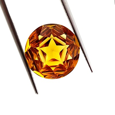 #ad Citrine Gemstone Loose Gemstone Ring Size Stone Concave Cut Gemstone 10x10 MM $34.99