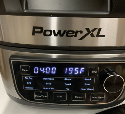 #ad 🧷 PowerXL Grill Air Fry ComboPower XL 6 qt Indoor Grill and Air Fryer $59.99