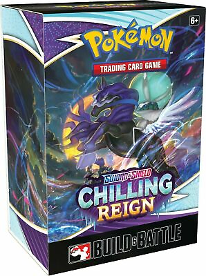 #ad #ad Pokemon Build and Battle Box Chilling Reign Pokemon TCG SEALED NEW $18.49