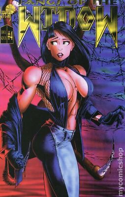#ad Fangs of the Widow #4 FN 6.5 1995 Ground Zero Stock Image $7.70