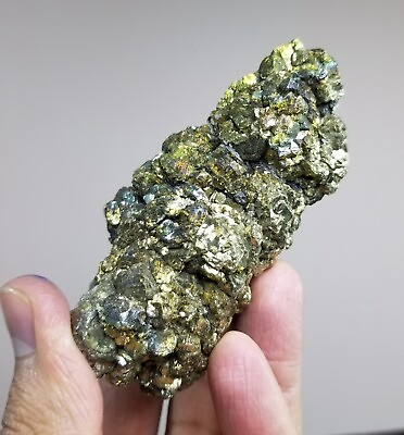 #ad Natural new find golden pyrite Marcasite cluster elongated unusual formed $70.00