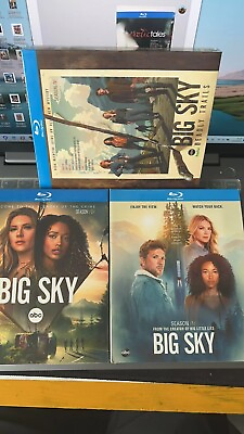 #ad Big Sky Season 1 3 Blu ray BD 9 Discs TV Series English All Region $55.03