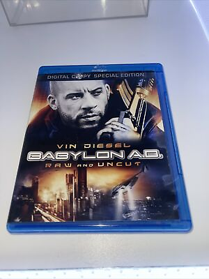 #ad Babylon A.D. Blu ray Disc 2009 2 Disc Set. Vin Diesel raw and uncut $4.99