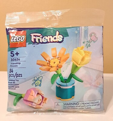 #ad LEGO Friends Friendship Flowers 30634 84 Pieces $8.95