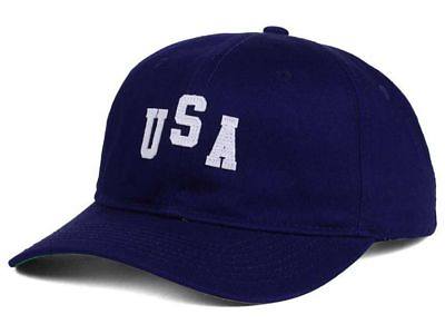 #ad Official Brand USA Logo Blue Adjustable Relaxed Fit Baseball Cap Dad Hat $17.99
