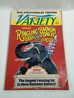 #ad 1975 Variety Ringling Bros. amp; Barnum amp; Bailey 1975 200 Years of Circus Vintage $16.00