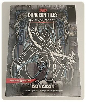 #ad Damp;D Dungeon Tiles Reincarnated Wilderness Game by Wizards of the Coast LLC... $20.00