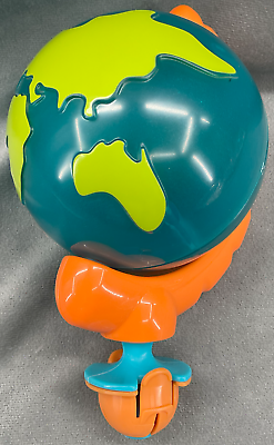 #ad Evenflo Exersaucer World Explorer Replacement Part Spinning Globe Rattle Toy $12.99
