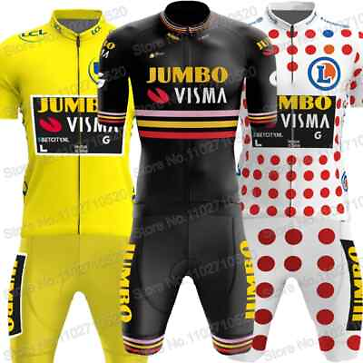 #ad Cycling Jersey Set Yellow Clothing Road Bike Shirt Suit Bicycle Bib Shorts MTB $60.17