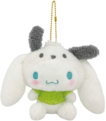 #ad Sanrio Cinnamoroll 20th Narikiri Pochacco Mascot Chain Plush Doll New Japan $25.79