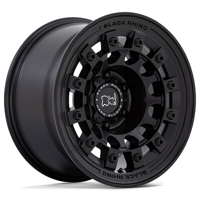 #ad 17x8 Matte Black Wheels Black Rhino Fuji 5x114.3 38 Set of 4 72.56 $1520.00