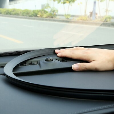 #ad 63in Universal Car Dashboard Windshield Gap Seal Strip Rubber Noise Insulation $7.99