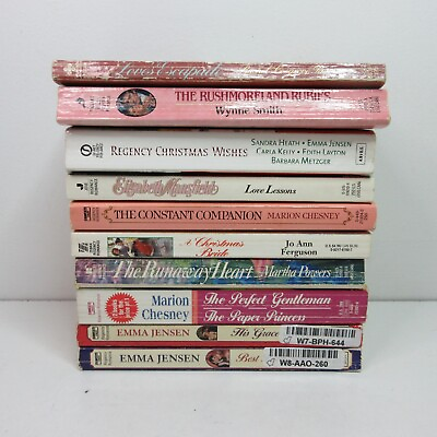 #ad Lot of 10 Regency Romance Paperback Books $19.99