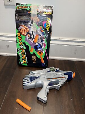 #ad #ad Vintage Nerf Max Force Eagle Eye Dart Gun Blaster 1994 W Box Kenner $36.00