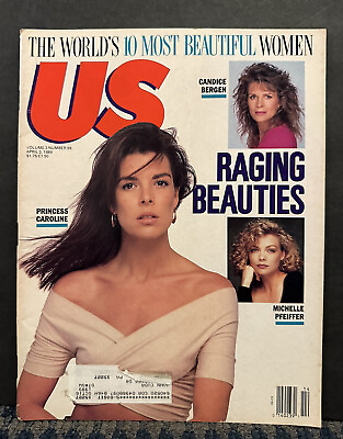 #ad 1989 April 3rd US Magazine Princess Caroline Michelle Pfeiffer Candice B19 $25.59