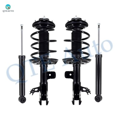 #ad Set Front Quick Complete Strut Coil Spring Rear Shock For 2018 2023 Toyota Camry $256.33
