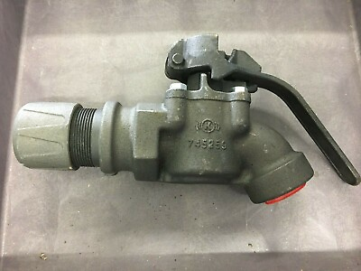 #ad COMMERCIAL INDUSTRIAL SHUT OFF BALL VALVE W SAFETY LEVER HANDLE PIPE K 745259 $23.70