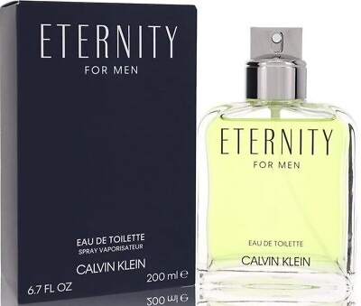 #ad Eternity for Men by Calvin Klein cologne EDT 6.7 6.8 oz New In Box $41.90