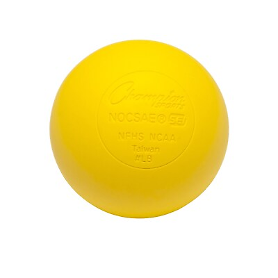 #ad Champion Sports NOCSAE Lacrosse Yellow Balls 12 Balls Per Set CHSLBY $57.47