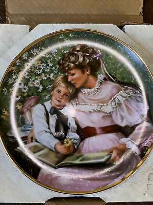 #ad Reco Collection “Times Remembered” Honoring Mothers Day 1986 Collector Plate EUC $34.77
